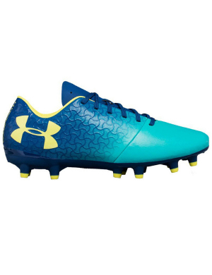 Under Armour Magnetico Select FG Jnr - Blue/Green